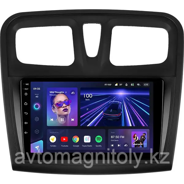 Автомагнитола Teyes CC3 2K 4GB/32GB для Renault Sandero 2 2014-2019