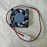 Кулер вентилятор DC 12V двойной шариковый подшипник 40х40х10 2pin, фото 9