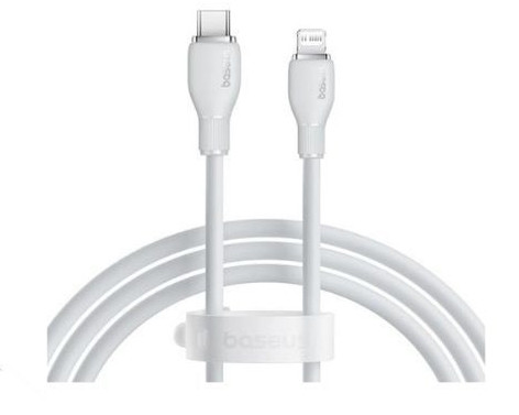 Кабель Baseus Pudding Series 1,2м Белый, фото 1