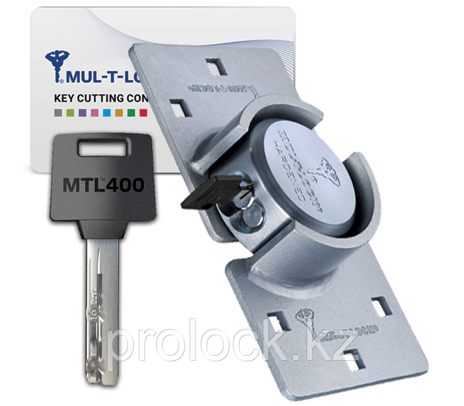 Multlock - замок  шайба MTL 400 + скоба (петля)  к замку