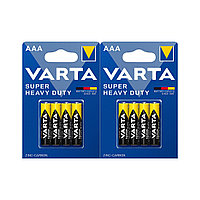 VARTA Superlife (Super Heavy Duty) Micro 1.5V - R03P/AAA батареясы 8 дана. к піршікте