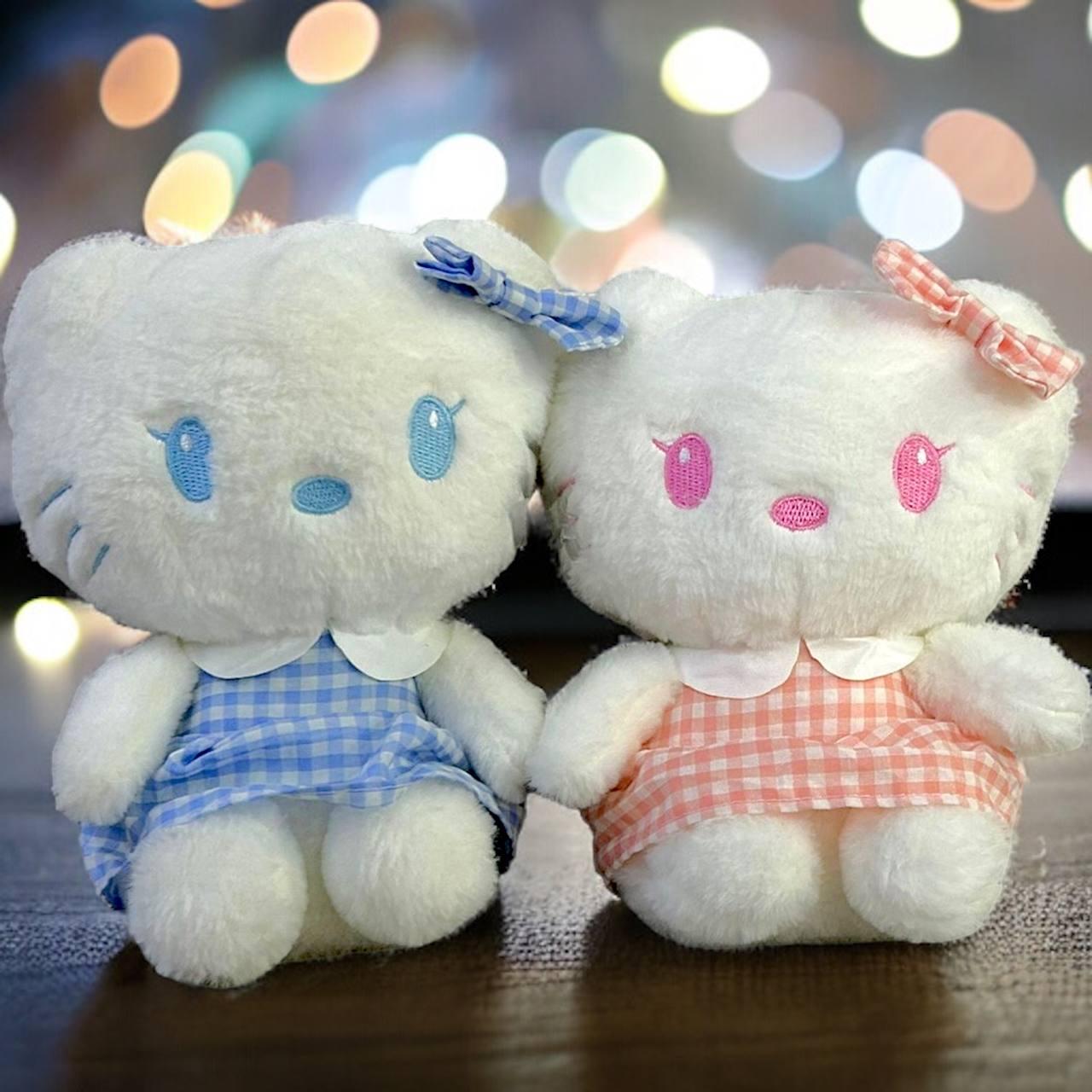 20см Hello Kitty платье в клетку - фото 1 - id-p116076193