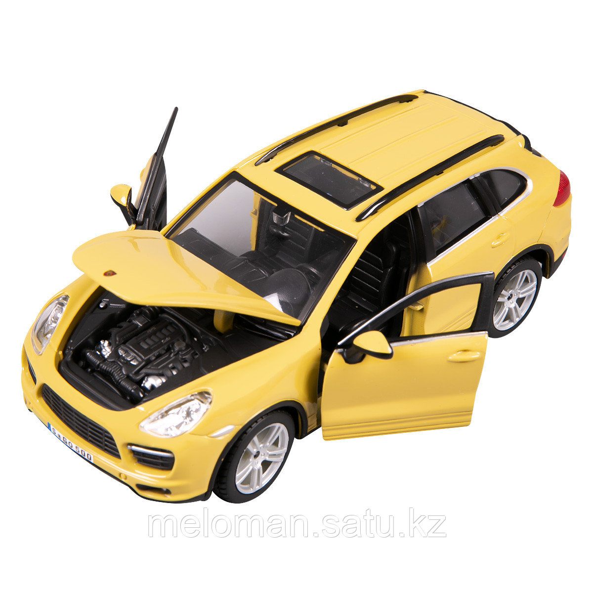 BBURAGO: 1:24 Porsche Cayenne Turbo (yellow) - фото 4 - id-p116076457