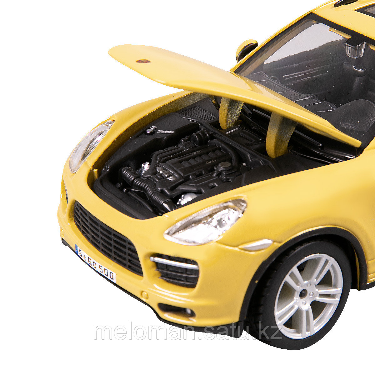 BBURAGO: 1:24 Porsche Cayenne Turbo (yellow) - фото 5 - id-p116076457
