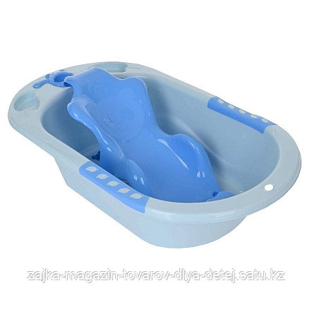 PITUSO Детская ванна с горкой для купания 89 см Blue/Голубая 89*50*21,5 см