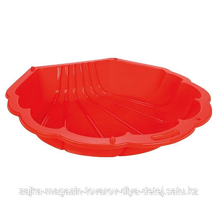 PILSAN Песочница Ракушка Abalone,90*84*35 см,Red/Красный