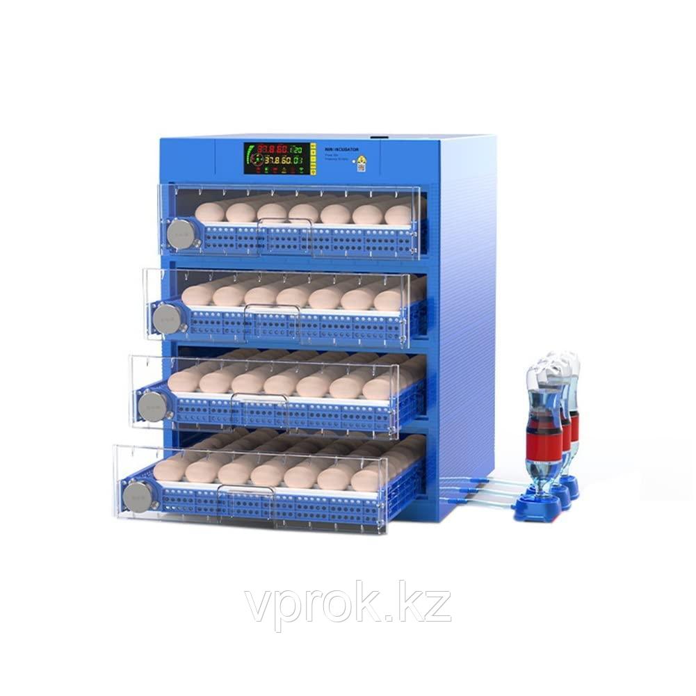 Инкубатор "Сhicken 256" на 256 яйц с функцией автоматического пополнения воды и регулировкой роликов - фото 1 - id-p116077472
