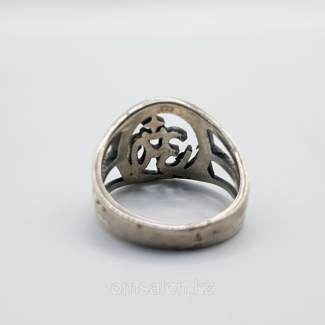 Кольцо из серебра Ом - фото 3 - id-p49781766