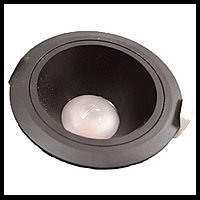 Потолочный влаго/термостойкий светильник для паровой комнаты XT110 (встраиваемый, 4000K, 15W, 12V, IP67, LED)