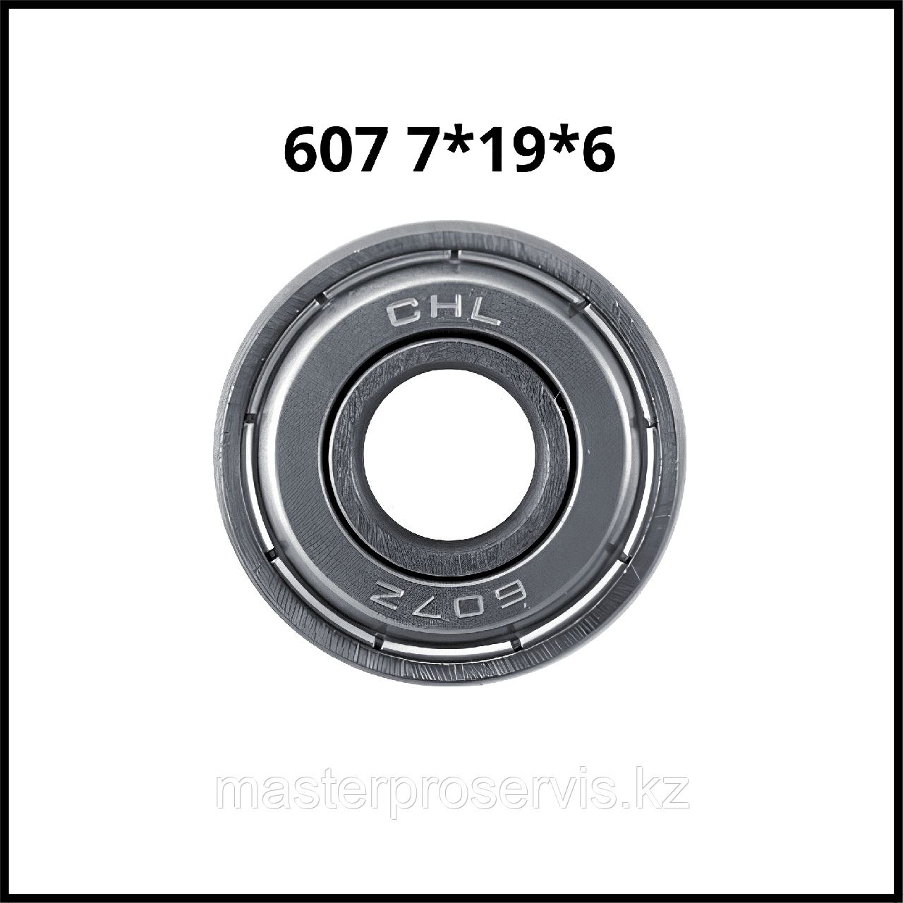Подшипник шариковый 607 (7×19×6 мм), для электроинструмента, подходит к CROWN/PIT (см. совместимость)