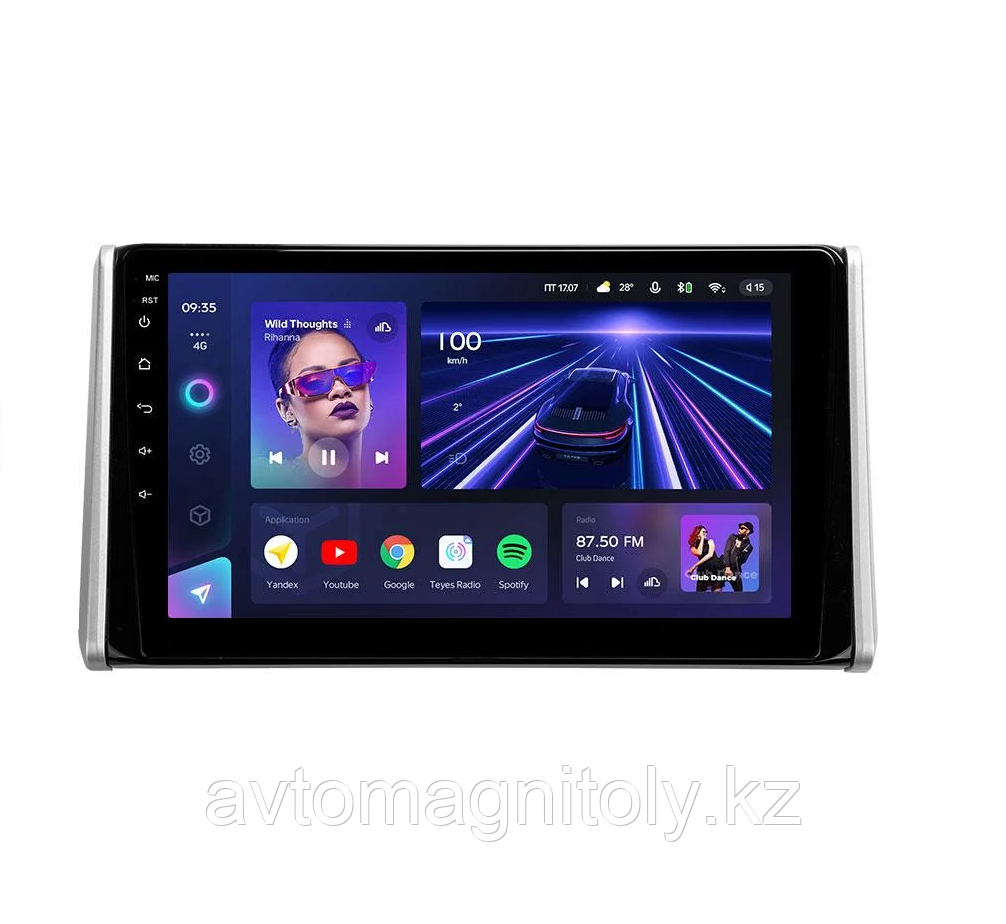 Автомагнитола Teyes CC3 2K 4GB/64GB для Toyota RAV4 2019-2021