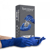 Benovy беріктігі жоғары латексті қолғаптар, S, M, L 25 жұп
