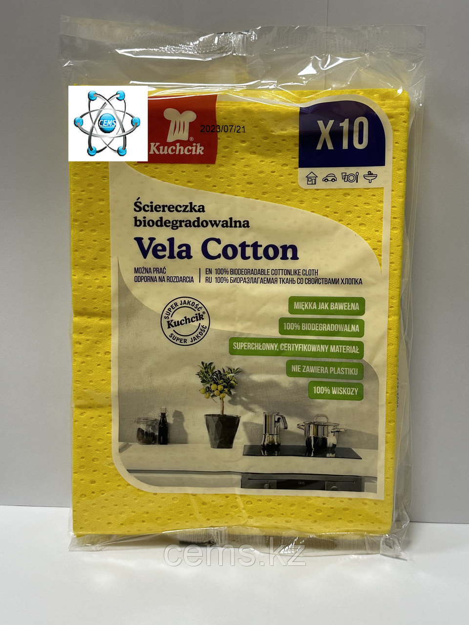 Салфетка Vela Cotton Kuchcik 10 шт