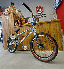 Хромированный Bmx "Skillmax". Трюковый велосипед - 20" колеса. Трюковой. Бмикс.