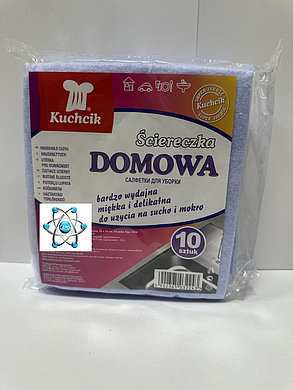 Domowa салфетки для уборки Домашняя KUCHCIK 10 шт, фото 3