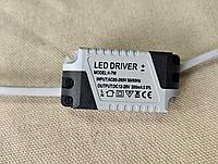 LED драйвер 300mA DC12-28V 4-7W AC85-265V