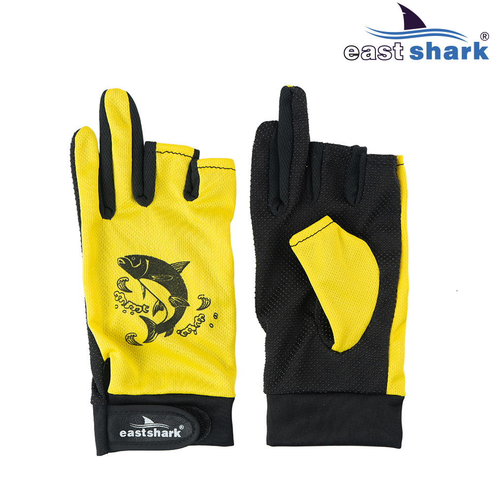 Перчатки EastShark G24 желтые XL - фото 1 - id-p116079097