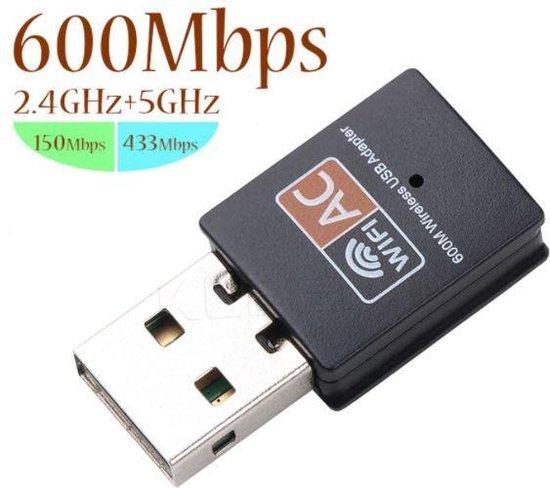 Wi-Fi Адаптер USB Dual Band 600Mbps wi-fi 5G - фото 2 - id-p116080035