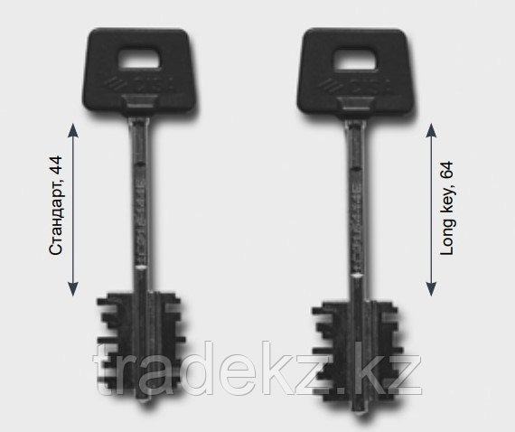 Комплект ключей Cisa 06520.65.1 (Long key) перекодируемый ключи длинные складные - фото 2 - id-p70105252