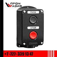 Кнопка ПКЕ 222-2 (черная и красная)
