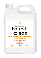 Гель-концентрат для чистки унитазов Forest clean Лимон, 5 л