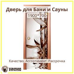 Дверь для бани «Фотопечать А057», 1900*700