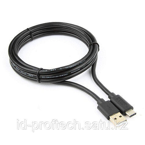 Кабель USB Cablexpert CCP-USB2-AMCM-6, USB2.0 USB-Type-C, 1.8м, пакет - фото 1 - id-p116080849