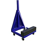 Стойка баскет. моб. без вылета комплект (база: груз: щит 120х80), фото 2