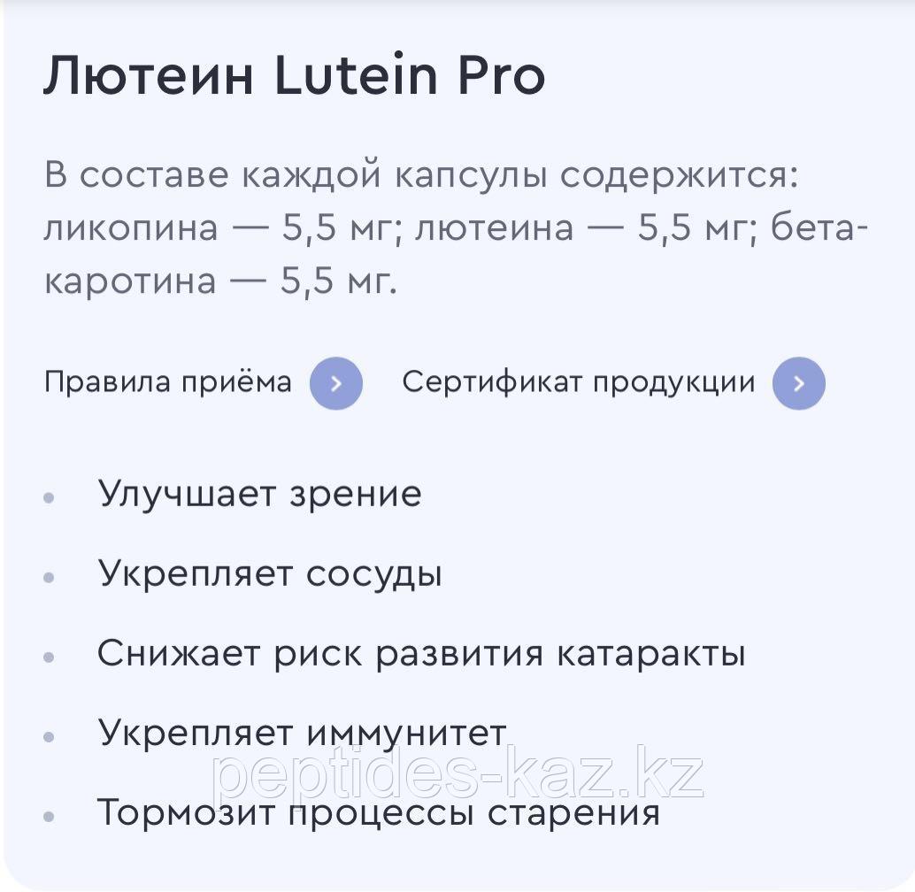 LUTEIN PRO, Лютеин ПРО с ликопином и каратиноидами - фото 3 - id-p116081108