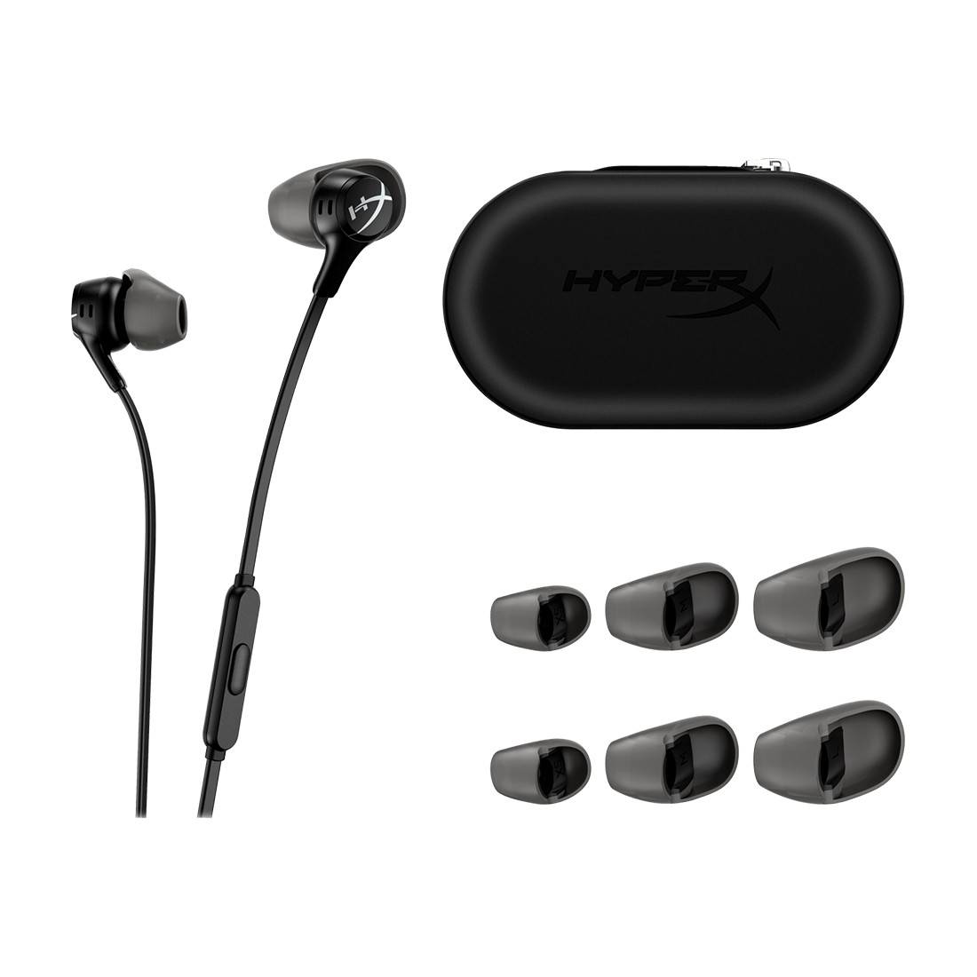 Наушники с микрофоном HyperX Cloud Earbuds II Black 70N24AA 2-018885 - фото 3 - id-p115396759