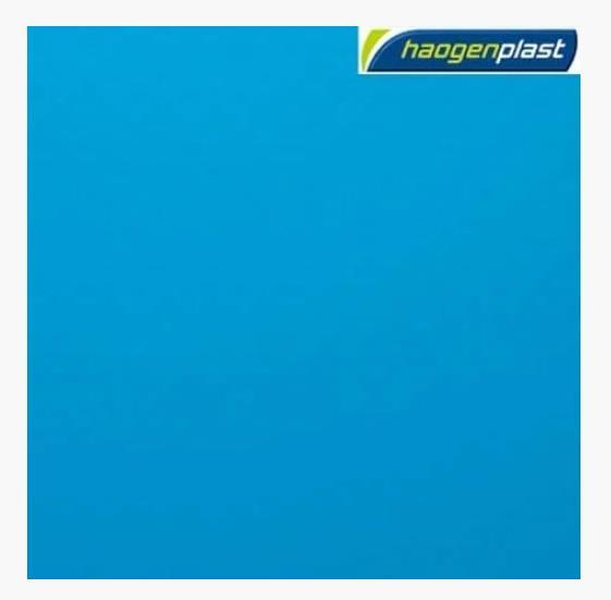 ПВХ лайнер (плёнка) для бассейна пвх haogenplast blue 8283 (без акрила)