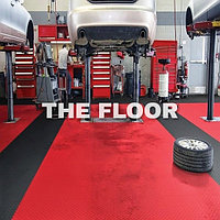 Модульное ПВХ полы для СТО и детейлинг центров