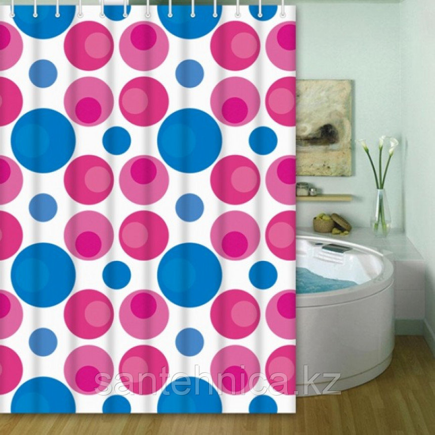 FRAP F8852 Шторка для ванны 180*200 полиэт. рисунок