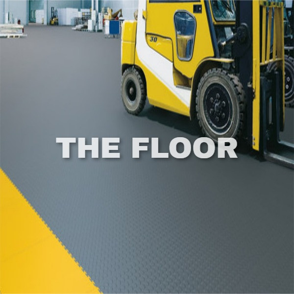 Модульные полы для цехов, складов и производства, 7 мм - фото 1 - id-p89607223