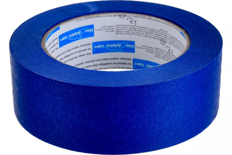 Малярная лента для покраски Blue Dolphin Painter's Tape, 48мм * 50м, Польша - фото 4 - id-p116083601