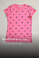 Қыздарға арналған Cool Dogs Modis басылған футболка