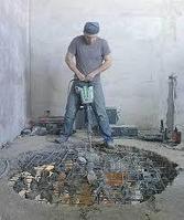 Демонтаж бетонных потолка Алматы