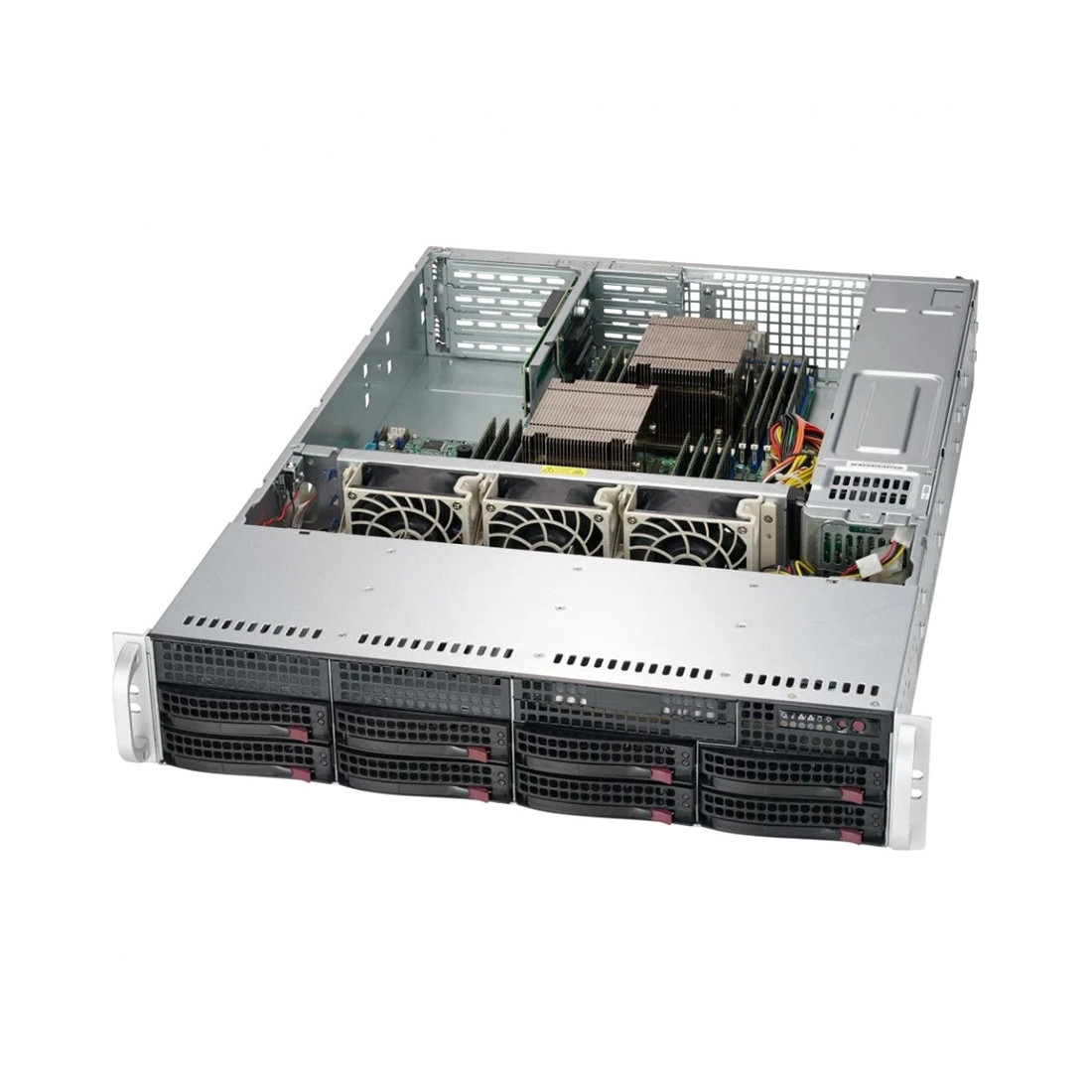 Серверное шасси Supermicro CSE-825TQC-R802LPB CSE-825TQC-R802LPB - фото 2 - id-p114779846