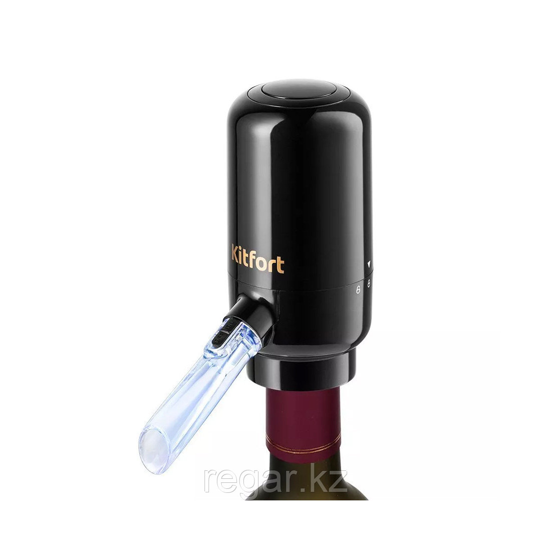 Электрический аэратор для вина Kitfort КТ-4042 чёрный - фото 1 - id-p116039278