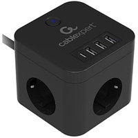 Cablexpert Cube сетевой фильтр (CUBE-3-CU3-B-1.5)