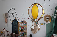 Аэростат - Воздушный шар в детскую комнату Желтый 30 см