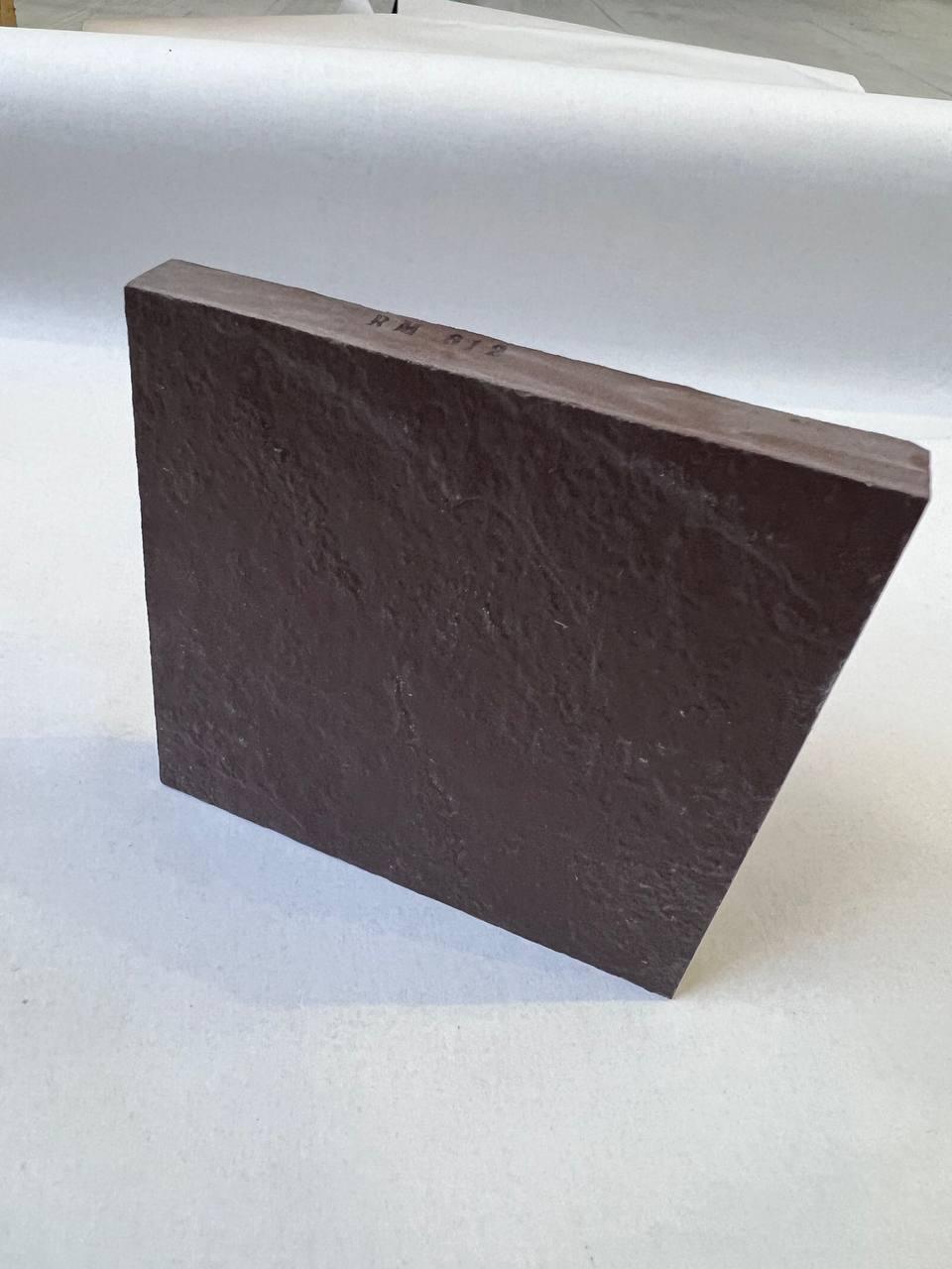 Плитка RM 612 керамическая рельефная коричневый 600*600 мм - фото 3 - id-p116087354