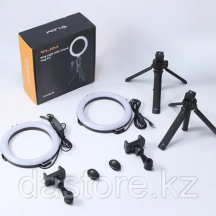 ULANZI VIJIM Ring Light With Vlog Tripod Kit Ring Light с комплектом штатива Vlog, фото 2