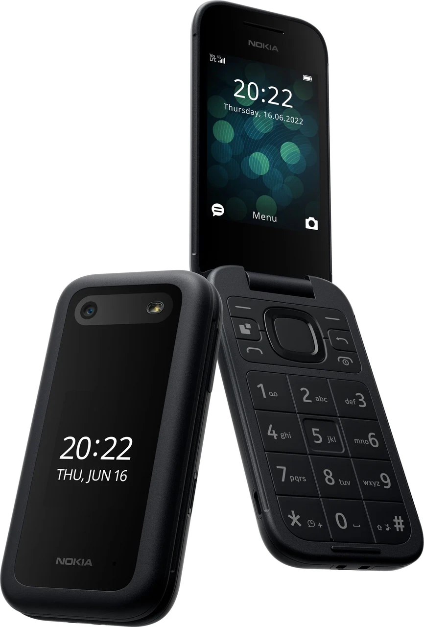 Мобильный телефон двухсимочный NOKIA 2660 TA-1469 DS EAC UA Черный
