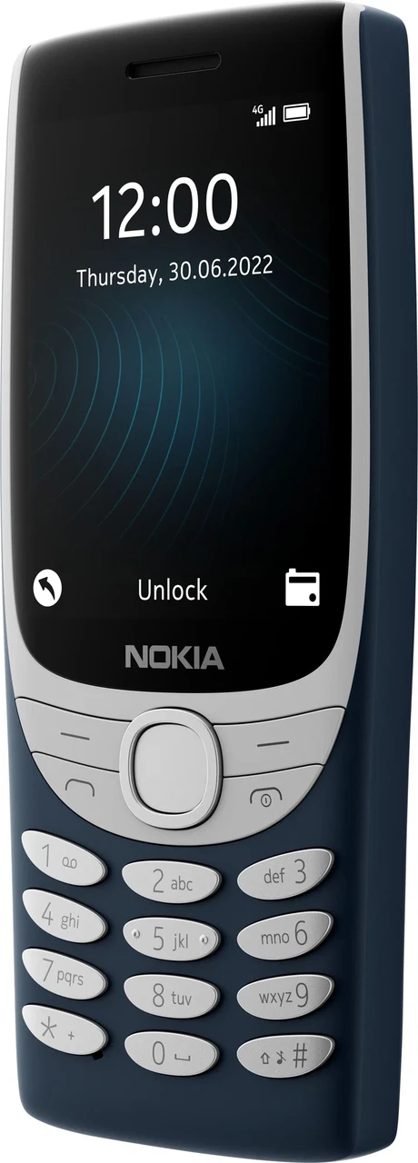 Мобильный телефон 4G двухсимочный синий NOKIA 8210 TA-1489 DS EAC UA - фото 4 - id-p113991664