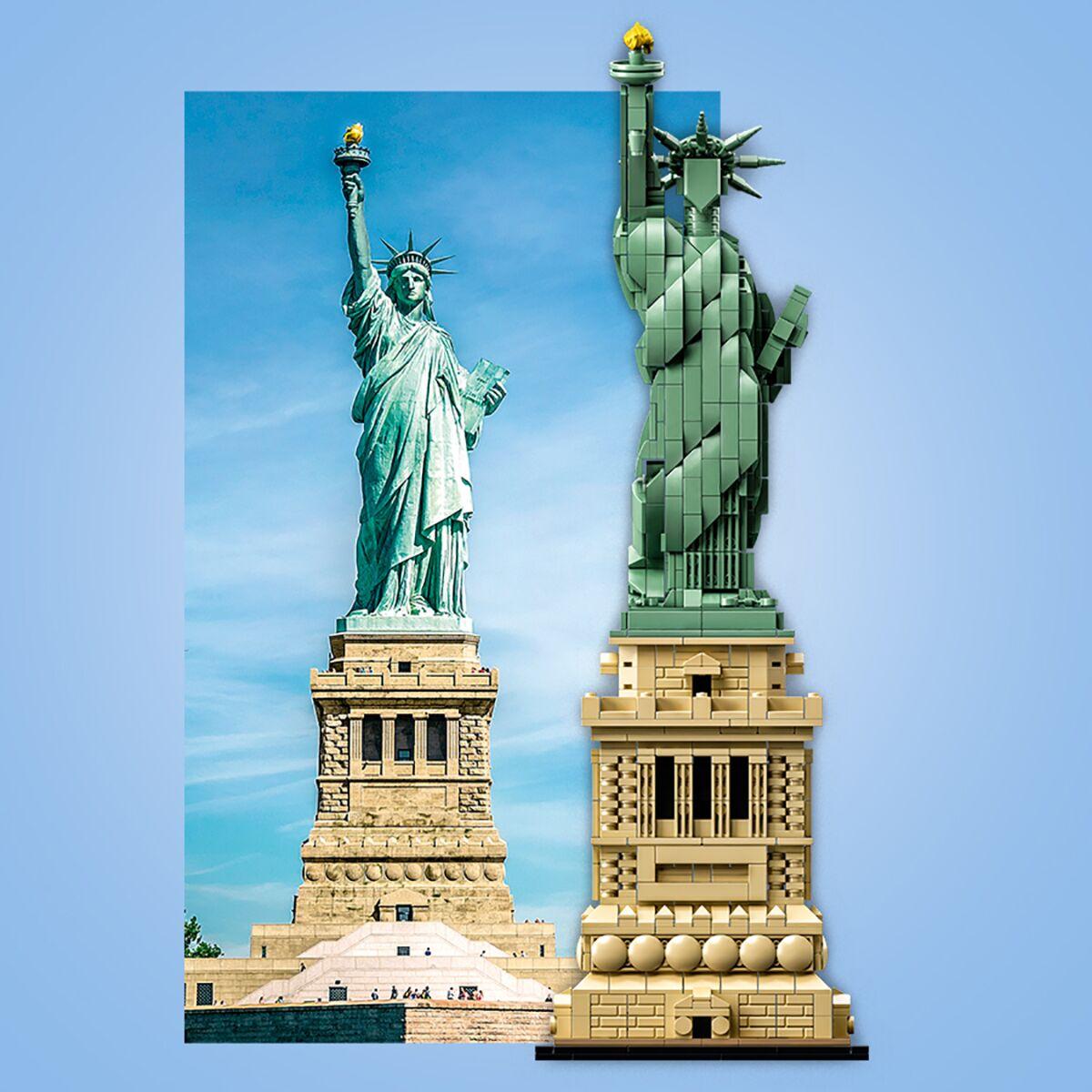 Lego Architecture Статуя Свободы