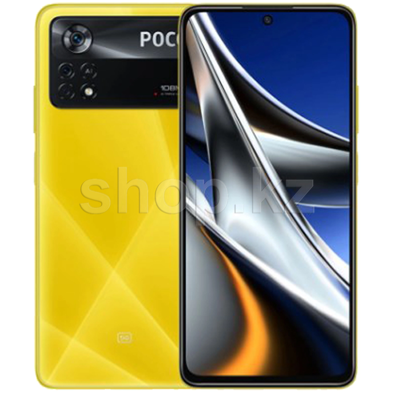 Смартфон POCO X4 Pro 5G, A11/2.2GHz, 8GbRAM/256GbROM. 6.67",2400x1080/Wi-Fi/BT/NFC/2xSIM, POCO Yellow - фото 2 - id-p116094066