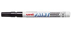 Маркер перманентный Uni Paint PX-21 0,8-1,2мм овальный, чёрный