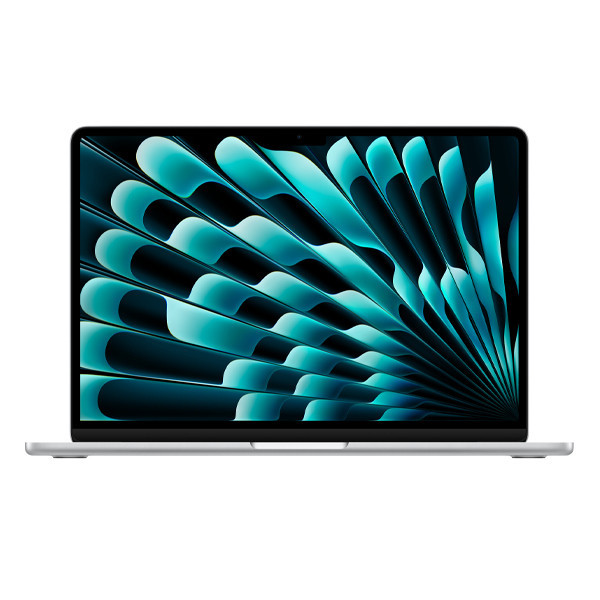 MacBook Air 13.6" (M3 8-Core CPU 8-Core GPU, 2024) 8ГБ 256ГБ SSD Silver - фото 1 - id-p116095067