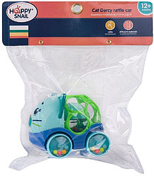 Машинка-погремушка Котик Дарси